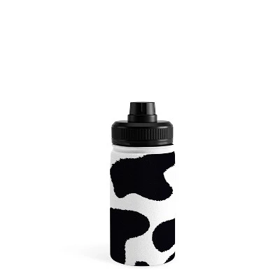 MariaMariaCreative Mooooo Black And White Water Bottle - Society6 3 MariaMariaCreative Mooooo Black And White Water Bottle - Society6