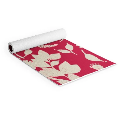 Viviana Gonzalez Floral Magenta Vibes 02 (6mm) 24" X 70" Yoga Mat - Society6 3 Viviana Gonzalez Floral Magenta Vibes 02 (6mm) 24" X 70" Yoga Mat - Society6