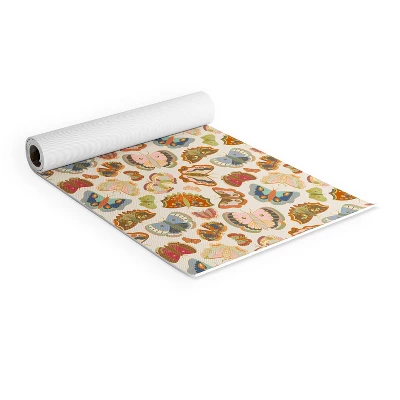 Sewzinski Magic Moths (6mm) 70" X 24" Yoga Mat - Society6 3 Sewzinski Magic Moths (6mm) 70" X 24" Yoga Mat - Society6