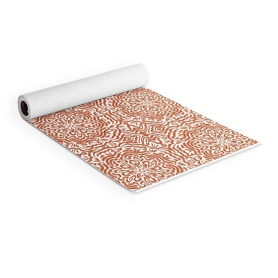 Marta Barragan Camarasa Terracotta Strokes Pattern (6mm) 70" X 24" Yoga Mat - Society6 3 Marta Barragan Camarasa Terracotta Strokes Pattern (6mm) 70" X 24" Yoga Mat - Society6