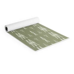 Sheila Wenzel-Ganny Sage Minimalist Mudcloth (6mm) 24" X 70" Yoga Mat - Society6