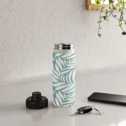 Heather Dutton Flowing Leaves Seafoam Water Bottle - Society6 9 Heather Dutton Flowing Leaves Seafoam Water Bottle - Society6 -Luxury Bath Up Store GUEST 1e3d995f 7e71 4e21 9120 5bfc33eb9566