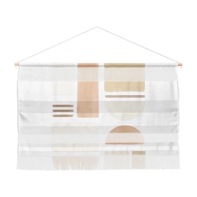 Bohomadic.Studio Geometric Shapes In Creme And Soft Pink Fiber Wall Hanging - Society6 3 Bohomadic.Studio Geometric Shapes In Creme And Soft Pink Fiber Wall Hanging - Society6