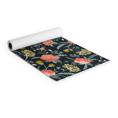 Heather Dutton Poppy Meadow Midnight (6mm) 70" X 24" Yoga Mat - Society6 3 Heather Dutton Poppy Meadow Midnight (6mm) 70" X 24" Yoga Mat - Society6