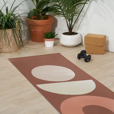 Bohomadic.Studio Boho Geometrics In Terra And Pink (6mm) 70" X 24" Yoga Mat - Society6 4 Bohomadic.Studio Boho Geometrics In Terra And Pink (6mm) 70" X 24" Yoga Mat - Society6 - Image 2