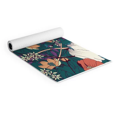BlueLela Botanical Pattern (6mm) 70" X 24" Yoga Mat - Society6 3 BlueLela Botanical Pattern (6mm) 70" X 24" Yoga Mat - Society6
