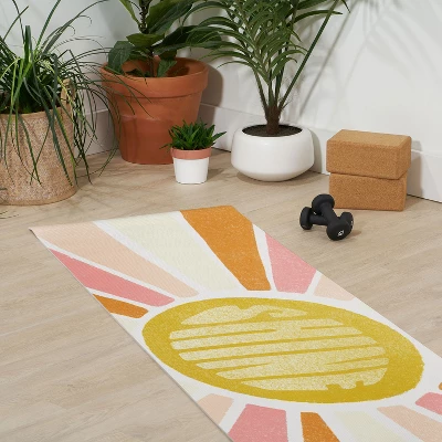 Sunshinecanteen Sundial Shine (6mm) 24" X 70" Yoga Mat - Society6 4 Sunshinecanteen Sundial Shine (6mm) 24" X 70" Yoga Mat - Society6 - Image 2