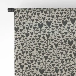 Alisa Galitsyna LOVEly Garden 50" X 108" Single Panel Sheer Window Curtain - Society 6 -Luxury Bath Up Store GUEST 4c5b28c8 0a78 4cbc ac40 7998e8c631fc