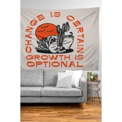 Nick Quintero Growth Is Optional Tapestry - Society6