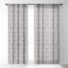 Alison Janssen Hand Drawn Deco Single Panel Sheer Window Curtain - Society6 -Luxury Bath Up Store GUEST 50d97d09 1b4a 4f4a a5ad 8193af7d9dcc