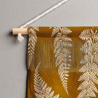 Avenie Countryside Garden Ferns Fiber Wall Hanging - Society6 4 Avenie Countryside Garden Ferns Fiber Wall Hanging - Society6 - Image 2