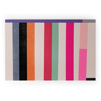 Garima Dhawan Quilt Study Looped Vinyl Welcome Mat - Society6 3 Garima Dhawan Quilt Study Looped Vinyl Welcome Mat - Society6 - Image 2