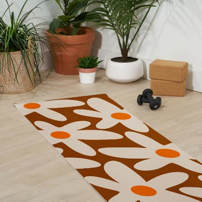Kierkegaard Design Studio Daisy Time Retro Floral Pattern (6mm) 70" X 24" Yoga Mat - Society6 4 Kierkegaard Design Studio Daisy Time Retro Floral Pattern (6mm) 70" X 24" Yoga Mat - Society6 - Image 2