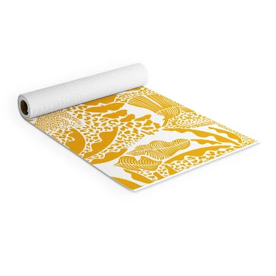Evamatise Surreal Jungle In Bright Yellow (6mm) 70" X 24" Yoga Mat - Society6 3 Evamatise Surreal Jungle In Bright Yellow (6mm) 70" X 24" Yoga Mat - Society6