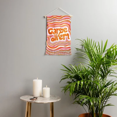 SunshineCanteen Carpe Diem Retro Fiber Wall Art - 11" X 155" - Society6 3 SunshineCanteen Carpe Diem Retro Fiber Wall Art - 11" X 155" - Society6