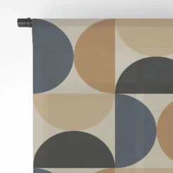 Color Poems Bold Minimalism XII Single Panel Sheer Window Curtain - Society6 -Luxury Bath Up Store GUEST 6e133b3a e263 4cfd 8cd1 f6427c21068a