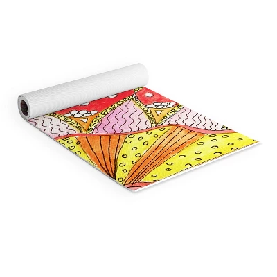 Rosie Brown Swirls (6mm) 70" X 24" Yoga Mat - Society6 3 Rosie Brown Swirls (6mm) 70" X 24" Yoga Mat - Society6