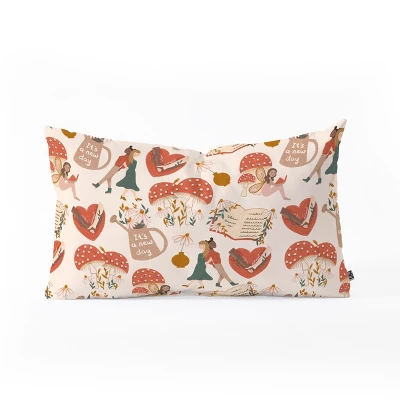Dash And Ash Woodland Friends Oblong Throw Pillow - Society6 4 Dash And Ash Woodland Friends Oblong Throw Pillow - Society6 - Image 2