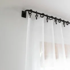 Color Poems Geometric Orb Pattern IX 50" X 64" Single Panel Sheer Window Curtain - Society6 -Luxury Bath Up Store GUEST 82e773e7 c29c 449e aac7 7d38e37007d6 14