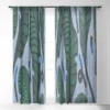 MSRYSTUDIO Retro Jungle Out Single Panel Sheer Window Curtain - Society6 -Luxury Bath Up Store GUEST 844ffdb0 baf5 4ad5 93f1 e1ba1e927984