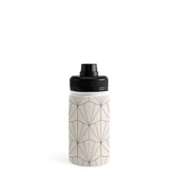 Colour Poems Gisela Geometric Line Pattern I Water Bottle - Society6