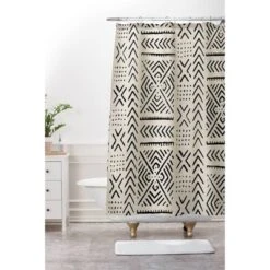 Inspired Cloth Shower Curtain By Thinline Studio - Society6