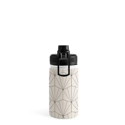 Colour Poems Gisela Geometric Line Pattern I Water Bottle - Society6 4 Colour Poems Gisela Geometric Line Pattern I Water Bottle - Society6 - Image 2