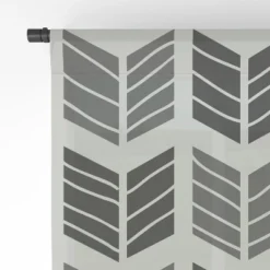 Avenie Boho Arrows Black 96" X 50" Single Panel Sheer Window Curtain - Society6 -Luxury Bath Up Store GUEST 9907102f 630a 4ce9 b668 738fd9695f6b