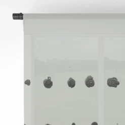 Galleryj9 Medium Dots Pattern Black And White Distressed Texture Abstract Single Panel Sheer Window Curtain - Society6 -Luxury Bath Up Store GUEST 9b11d2e5 b5a0 4688 9036 4c458be80fd0