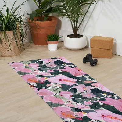 Alison JanssenHi Hibiscus (6mm) 70" X 24" Yoga Mat - Society6 4 Alison JanssenHi Hibiscus (6mm) 70" X 24" Yoga Mat - Society6 - Image 2