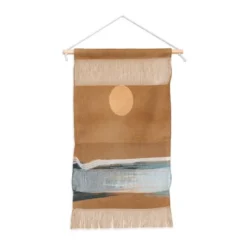 Lola Terracota Sunset With Minimal Shapes On Kraft Pater Fiber Wall Hanging - Society6 -Luxury Bath Up Store GUEST a1a6fc33 c432 4810 8b11 cd1b31924327