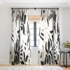 Evamatise Abstract Spider Orchids Single Panel Sheer Window Curtain - Society6 -Luxury Bath Up Store GUEST a2050383 366f 4af2 ab48 403ed9c7e0b6
