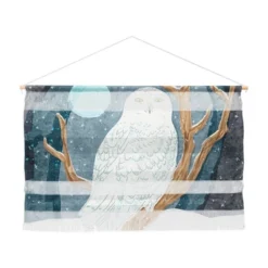 Sewzinski Snowy Owl At Night Fiber Wall Hanging - Society6 7 Sewzinski Snowy Owl At Night Fiber Wall Hanging - Society6 -Luxury Bath Up Store GUEST a670dbb6 9a55 4c9c 8330 29aeddad7eb2