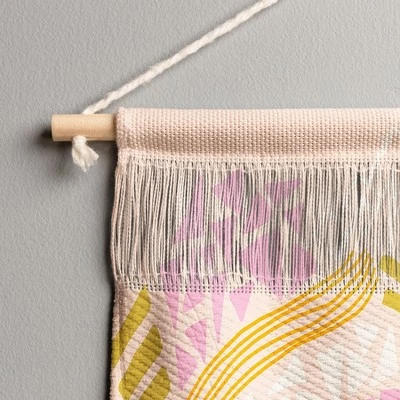 SunshineCanteen Cascade In Peach Fiber Wall Art - Society6 4 SunshineCanteen Cascade In Peach Fiber Wall Art - Society6 - Image 2