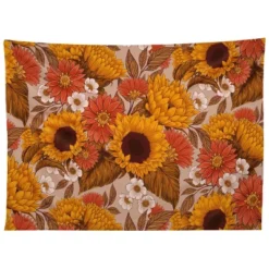 Avenie Sunflower Meadow Neutral Tapestry - Society6 -Luxury Bath Up Store GUEST b18a60a4 3ef8 4759 a366 588257fedee8