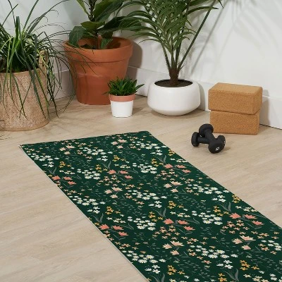 Emanuela Carratoni Meadow Flowers Theme (6mm) 70" X 24" Yoga Mat - Society6 4 Emanuela Carratoni Meadow Flowers Theme (6mm) 70" X 24" Yoga Mat - Society6 - Image 2
