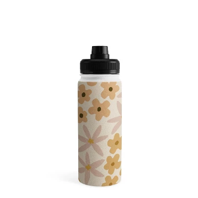 Urban Wild Studio Black Coffee Morning Tan Water Bottle - Society6 3 Urban Wild Studio Black Coffee Morning Tan Water Bottle - Society6