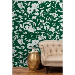 Marta Barragan Camarasa Monochrome Wild Garden Tapestry - Society6