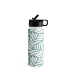 Heather Dutton Flowing Leaves Seafoam Water Bottle - Society6 11 Heather Dutton Flowing Leaves Seafoam Water Bottle - Society6 -Luxury Bath Up Store GUEST cb6685d7 1e8a 4dc5 aa07 06c205e7c03d