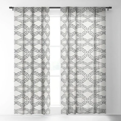 Alison Janssen Cleo Boho Diamond Single Panel Sheer Window Curtain - Society6 3 Alison Janssen Cleo Boho Diamond Single Panel Sheer Window Curtain - Society6