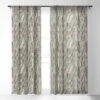 Alisa Galitsyna Tropical Banana Leaves Pattern Single Panel Sheer Window Curtain - Society 6 -Luxury Bath Up Store GUEST d5789248 9a05 43c6 840c 9e5e8ea7f934