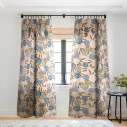 Alisa Galitsyna Magic Roses Single Panel Sheer Window Curtain - Society 6 -Luxury Bath Up Store GUEST d62c4d82 e145 4499 93aa dc65737b6123