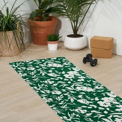 Marta Barragan Camarasa Monochrome Wild Garden (6mm) 70" X 24" Yoga Mat - Society6 4 Marta Barragan Camarasa Monochrome Wild Garden (6mm) 70" X 24" Yoga Mat - Society6 - Image 2