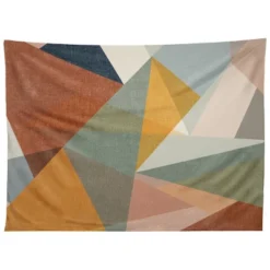 Little Arrow Design Co Modern Triangle Mosaic Multi Tapestry - Society6 -Luxury Bath Up Store GUEST e9675147 5f96 41f4 865d 2fd0038466b3