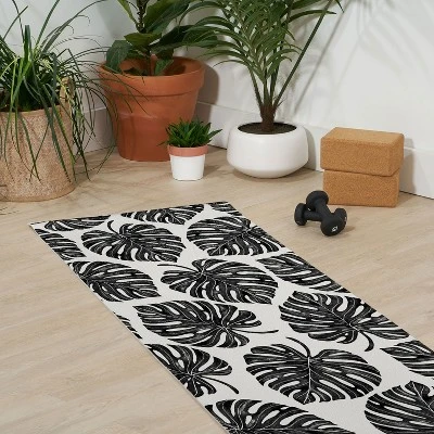 AveniexTropical Palm Leavesx (6mm) 70" X 24" Yoga Mat - Society6 4 AveniexTropical Palm Leavesx (6mm) 70" X 24" Yoga Mat - Society6 - Image 2