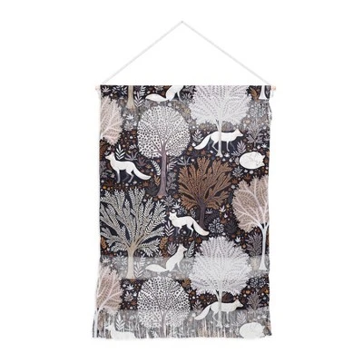 Avenie Countryside Forest Snow Fox Fiber Wall Hanging - Society6 6 Avenie Countryside Forest Snow Fox Fiber Wall Hanging - Society6 - Image 4