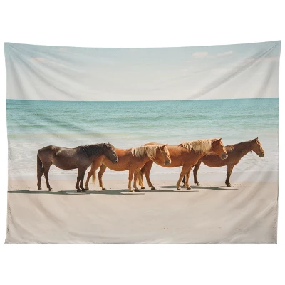 Kevin Russ Summer Beach Horses Tapestry - Society6 5 Kevin Russ Summer Beach Horses Tapestry - Society6 - Image 3